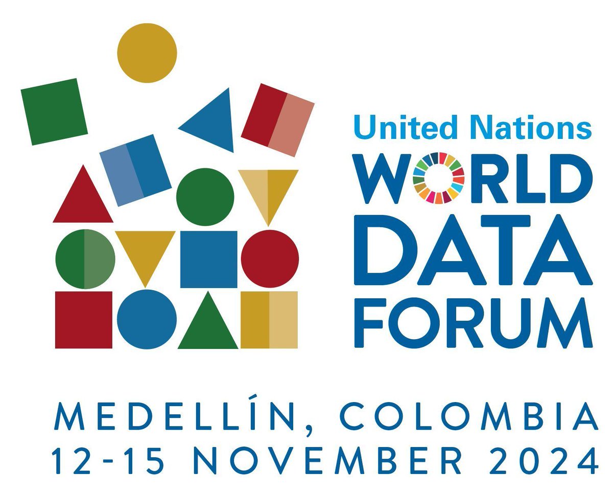 📢 Date Changed! The fifth UN World Data Forum will be held in Medellin, Colombia between 12 and 15 November 2024. 📆 Dates have moved forwards by one day. See more👉buff.ly/3y5l1Dc #undataforum #betterdata #SDGs #datainnovation #datapartnerships