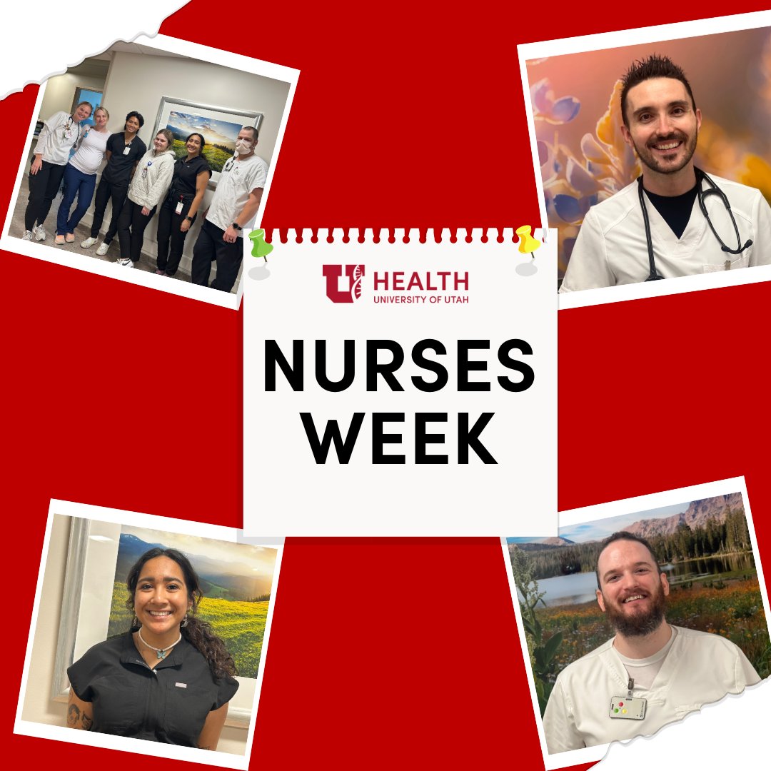This Nurses Week, let's give a huge round of applause to our amazing nurses. Thank you for your compassion, skill, and dedication! @neilsenrehab #UofUHealth #NursesWeek