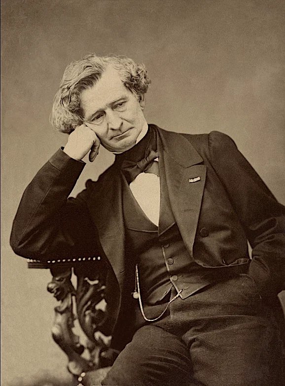 Hector Berlioz (1803-1869) was a French composer, critic, and conductor of the Romantic period. He visited London for the Great Exhibition in the summer of 1851 and stayed at 58 Queen Anne Street; it would be the second of five visits he paid the city. #europeanliterarylondon