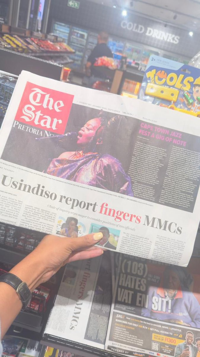 Thank you for the honour @TheStar_news post #CTIJF 
📷: Olwethu 💛