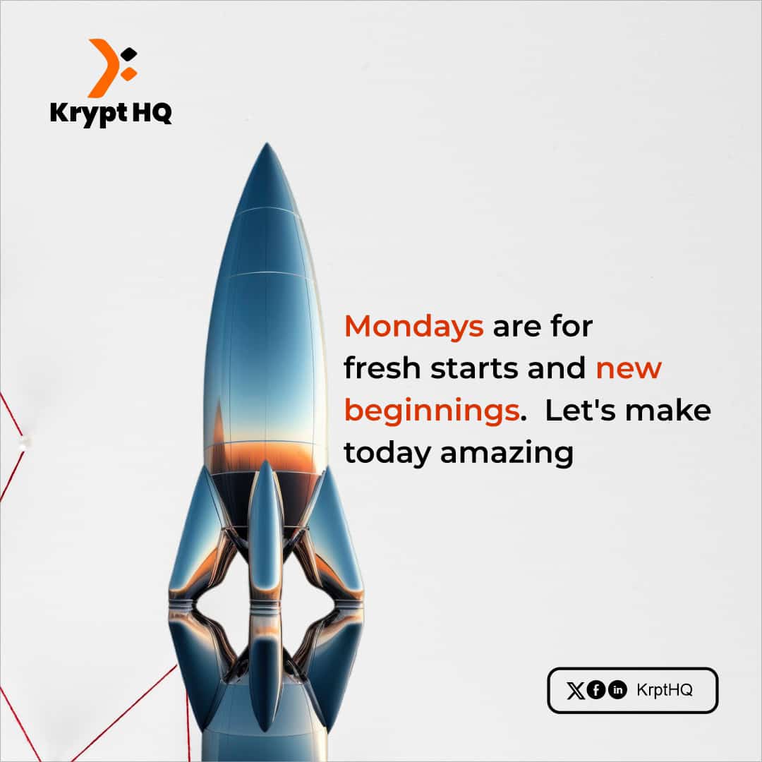 ‼️Whatever time and day your week starts
✅This is your sign to make the most of it
🪄 Go out and create magic 

🌹Happy New week #KuTies 
#KryptHQ
#Web3
#MarketingAgency