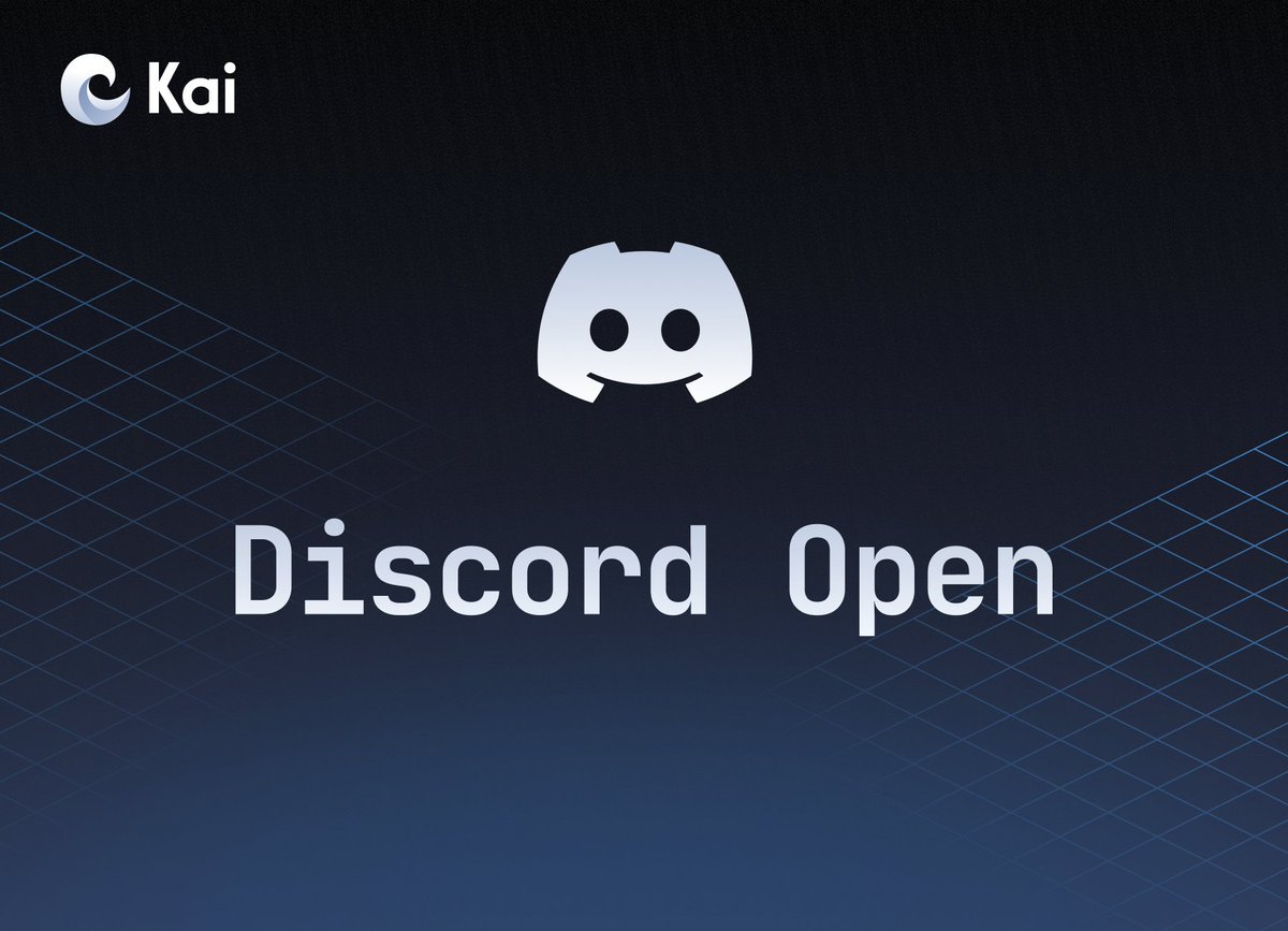 🥷Ninjas Discord is now open! Join our community discord.gg/kaiexchange Will share some invite codes on our Discord 🌊