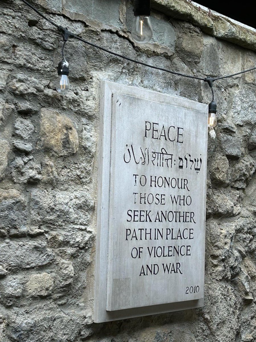 Noticed in a street in Oxford - relevant as ever