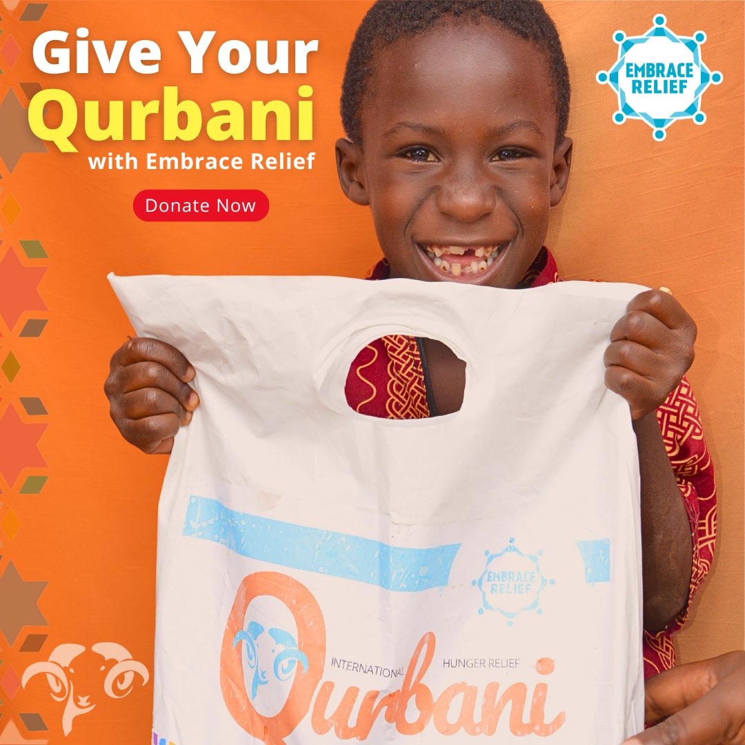 As the blessed season of Qurbani approaches, let's remember the significance of fulfilling our obligation. With Embrace Relief, you can ensure that your Qurbani reaches those in need, providing vital sustenance to families across the globe. ⁠
⁠
Join us in spreading joy and…