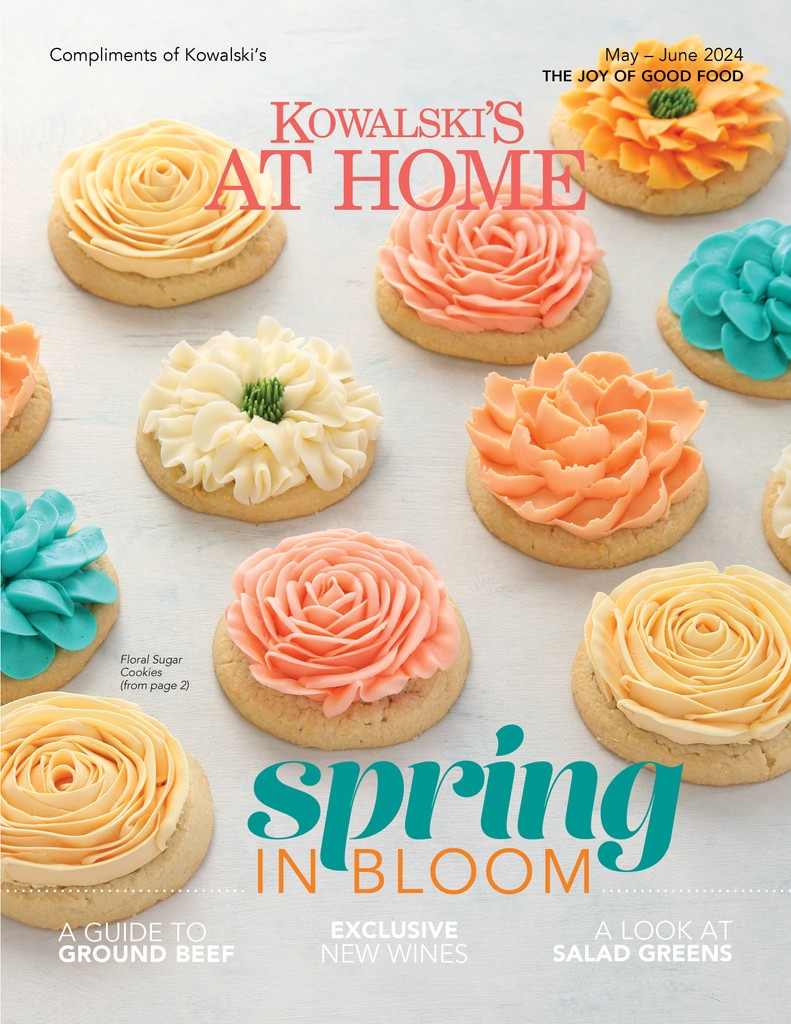 Our new May-June issue is here! Pick up a copy of our 'Kowalski's At Home' magazine, where you can find a variety of food articles and recipes. Look for it at your local market or online at the link below! #TheJoyofGoodFood kowalskis.com/kowalskis-home…