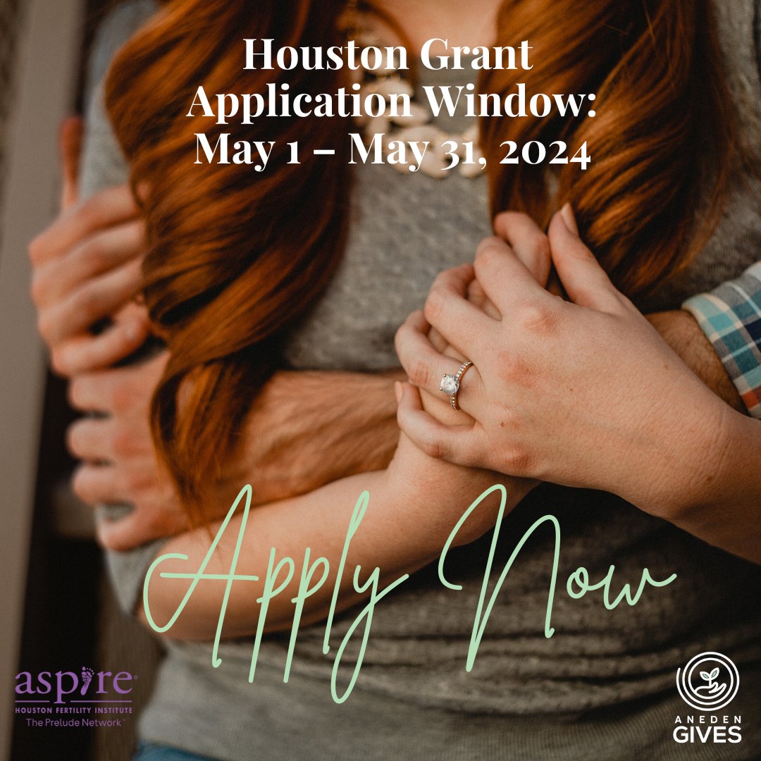 Before applying for the Houston Fertility Grant:

1️⃣ Check eligibility on our website
2️⃣ Be an @aspirehfi patient

Once done, visit l8r.it/wG0M to submit your application.

#ivftreatment #houstonfertilitygrant #fertilitygrant #fertilityjourney #infertilityawareness