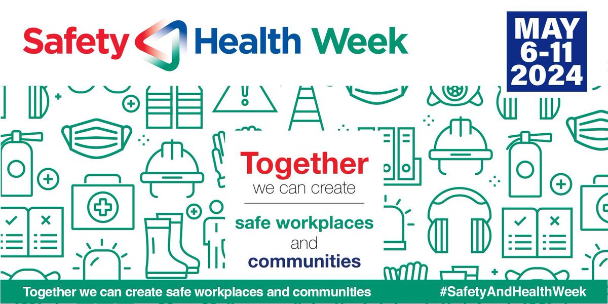 This week is National Safety and Health Week! The goal during Safety & Health Week is to focus on the importance of creating safer workplaces and communities. 
#SafetyAndHealthWeek #workplacewellbeing #safeworkenvironment #safetyfirst #preventaccidents #ohs #safety #surveylife