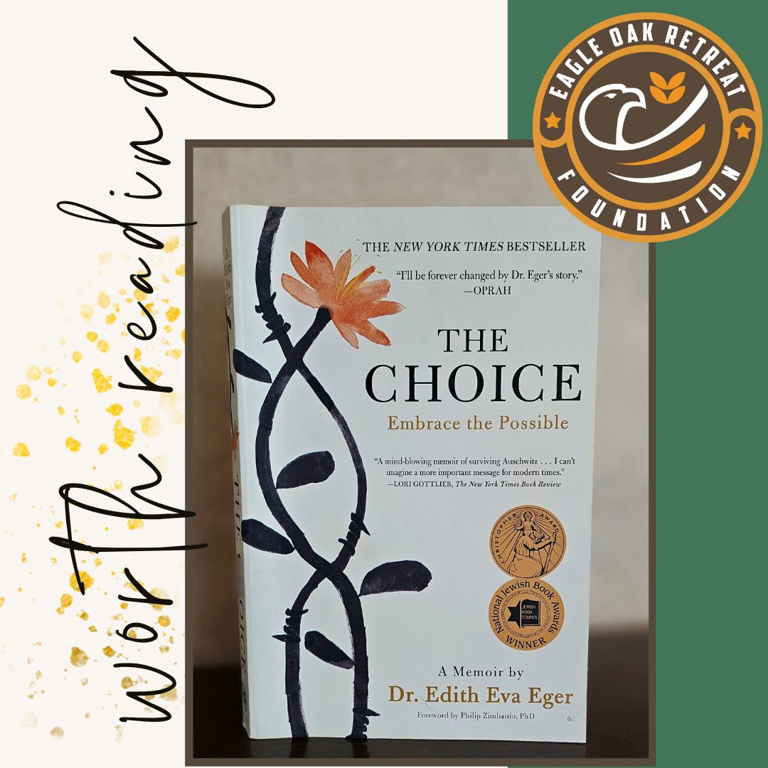 'It's the first time I see that we have a choice: to pay attention to what we've lost or to pay attention to what we still have.' ~Dr. Edith Eger 'The Choice'
#ToBeRead #bookrecomendation #WarriorPATHH #Struggle #texas #Veterans #FirstResponders #Community #EagleOakRetreat