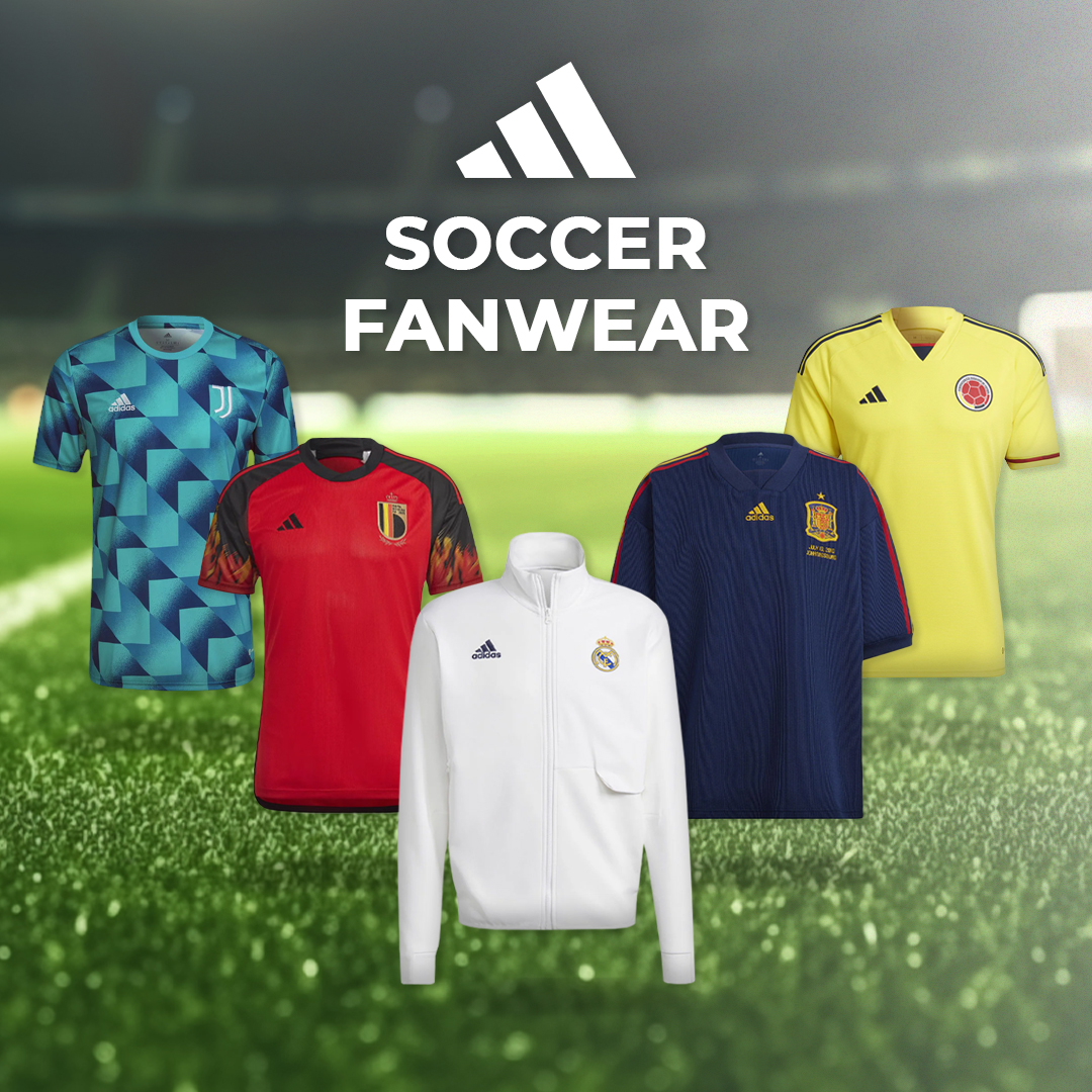 Stand out as a true fan with our adidas soccer fanwear arrivals. ⚽️ Get ready for game day in jerseys & apparel that signify team pride and determination.

Shop Our adidas Soccer Collection In-Store & Online at SVPSPORTS.CA

#adidas #adidasfootball #3stripes #SVPSports