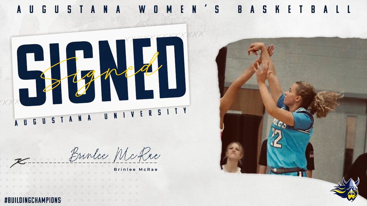 It's official 🖊️

Welcome to the @GoAugie family, Brinlee McRae  ⚔️

Full Story ➡️ bit.ly/3JPwBoB

#BuildingChampions