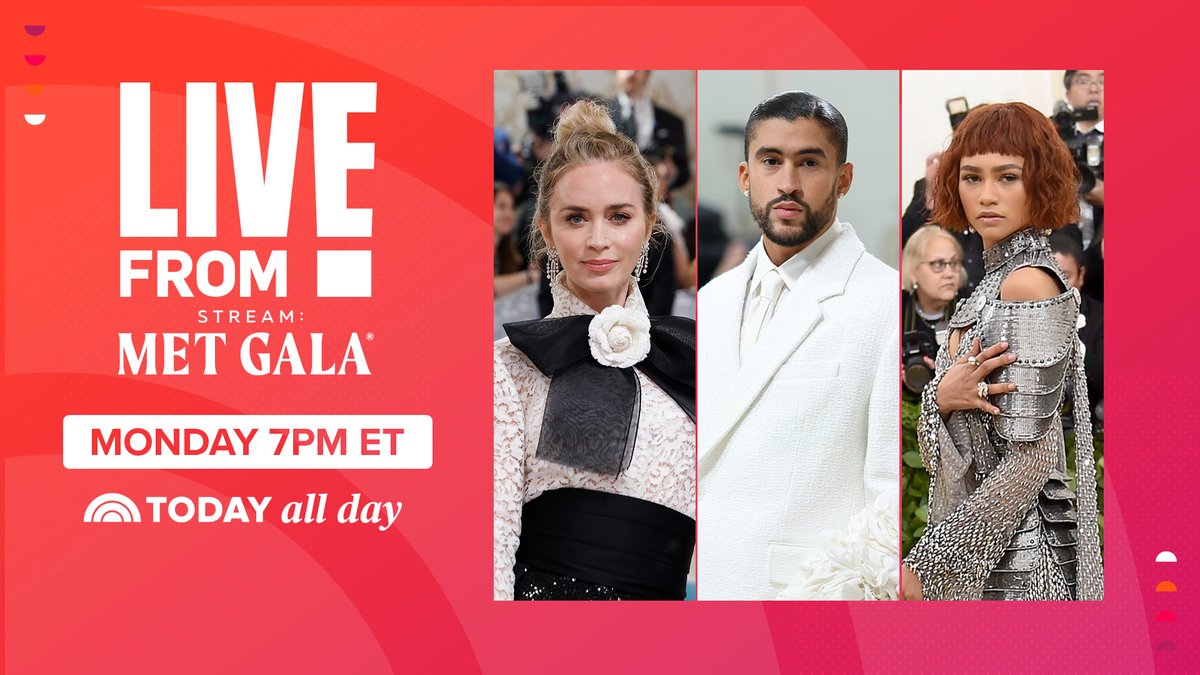 Got my good sweatpants on to critique this year's #MetGala looks. 💅 Stream fashion's biggest night for free LIVE at 7pm ET on the TODAY All Day channel: pluto.tv/us/live-tv/5d6…