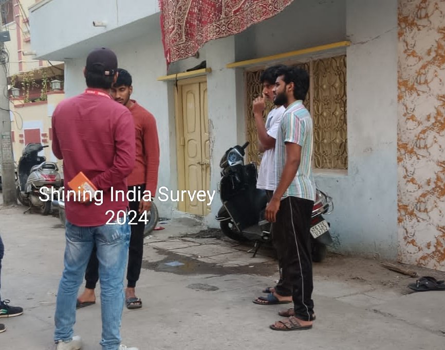 Sharing some glimpses from the Shining India Survey For Lok Sabha Elections 2024 #ShiningIndiaSurvey #Elections2024 #LokSabhaElections2024