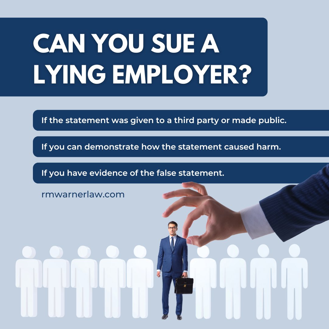 Has an employer made #falsestatements about you? If so, you may be able to file a #defamationlawsuit! If you are the victim of #defamation, contact a reputable #defamationlawyer as soon as possible through the link in our bio. Our #defamationlawyers will protect your #reputation!