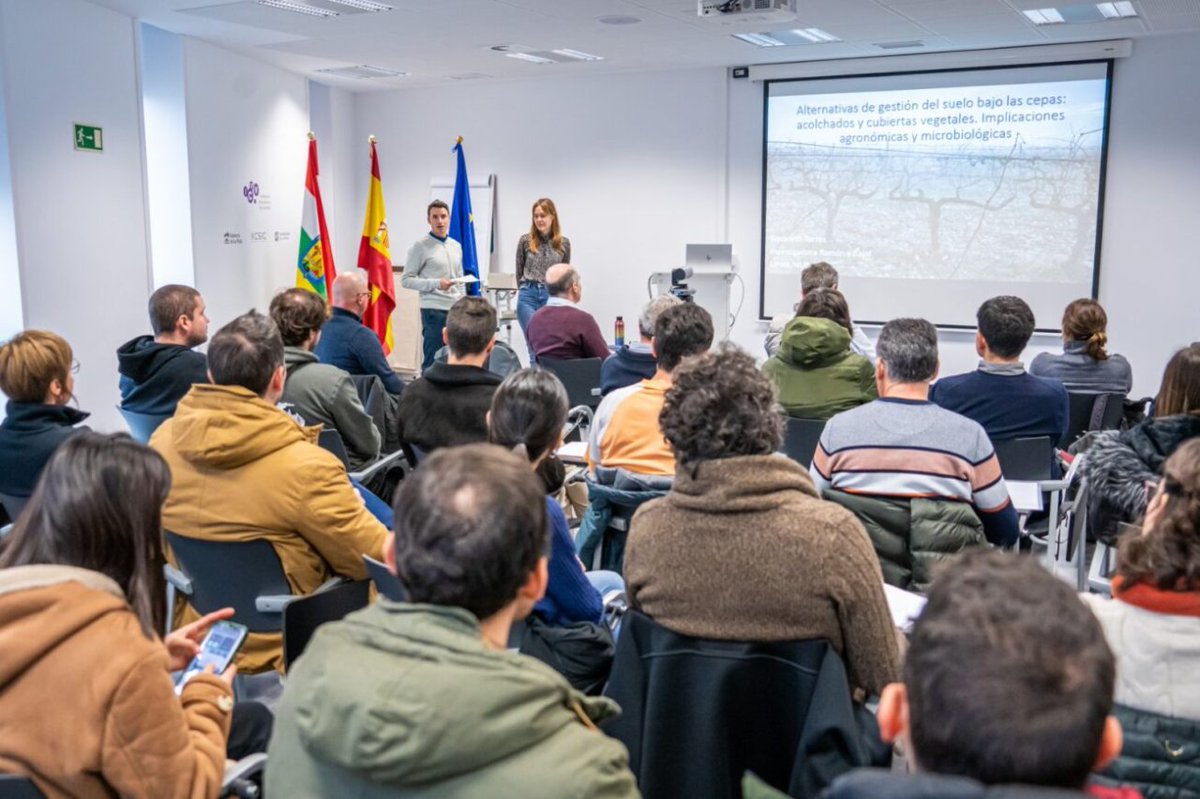 🍇#SeminariosICVV 📝'¿Qué opciones tenemos para reducir las emisiones de óxido nitroso de los suelos agrícolas? 15 años de experimentación en el Valle del Ebro 🗣️Jorge Álvaro Fuentes @CSIC 📅10/05 🕛11:30h 📍F. La Grajera ➕ icvv.es/seminarios @CSIC @lariojaorg @icvv_rioja