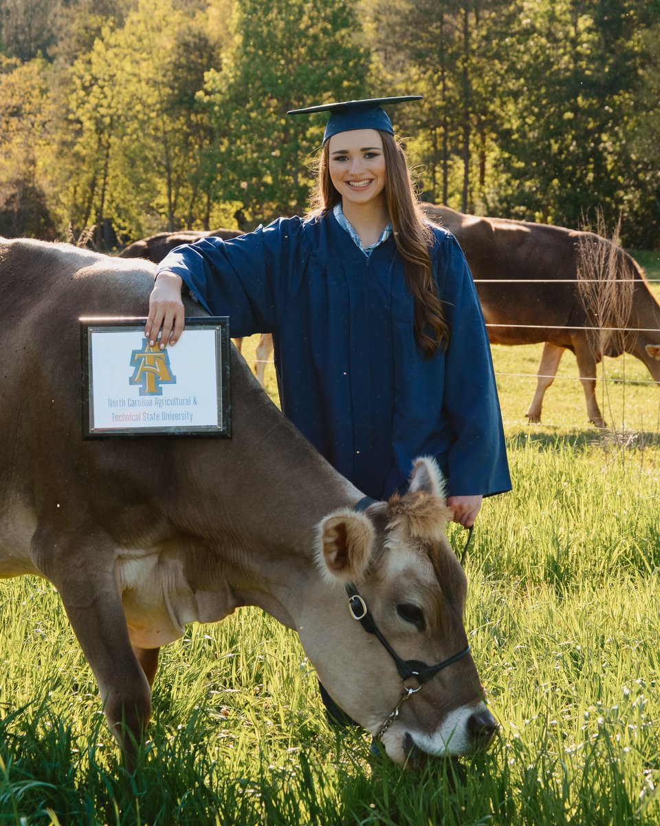 Join us in congratulating Cecelia Higgins on her upcoming graduation from Trinity Christian School in Fayetteville! Cecelia's family operates C-Saw Hill Farm in Rutherfordton, where they produce dairy and grass-fed beef products. #NCProud #NCAgPride #Seniors2024 #NCAgriculture