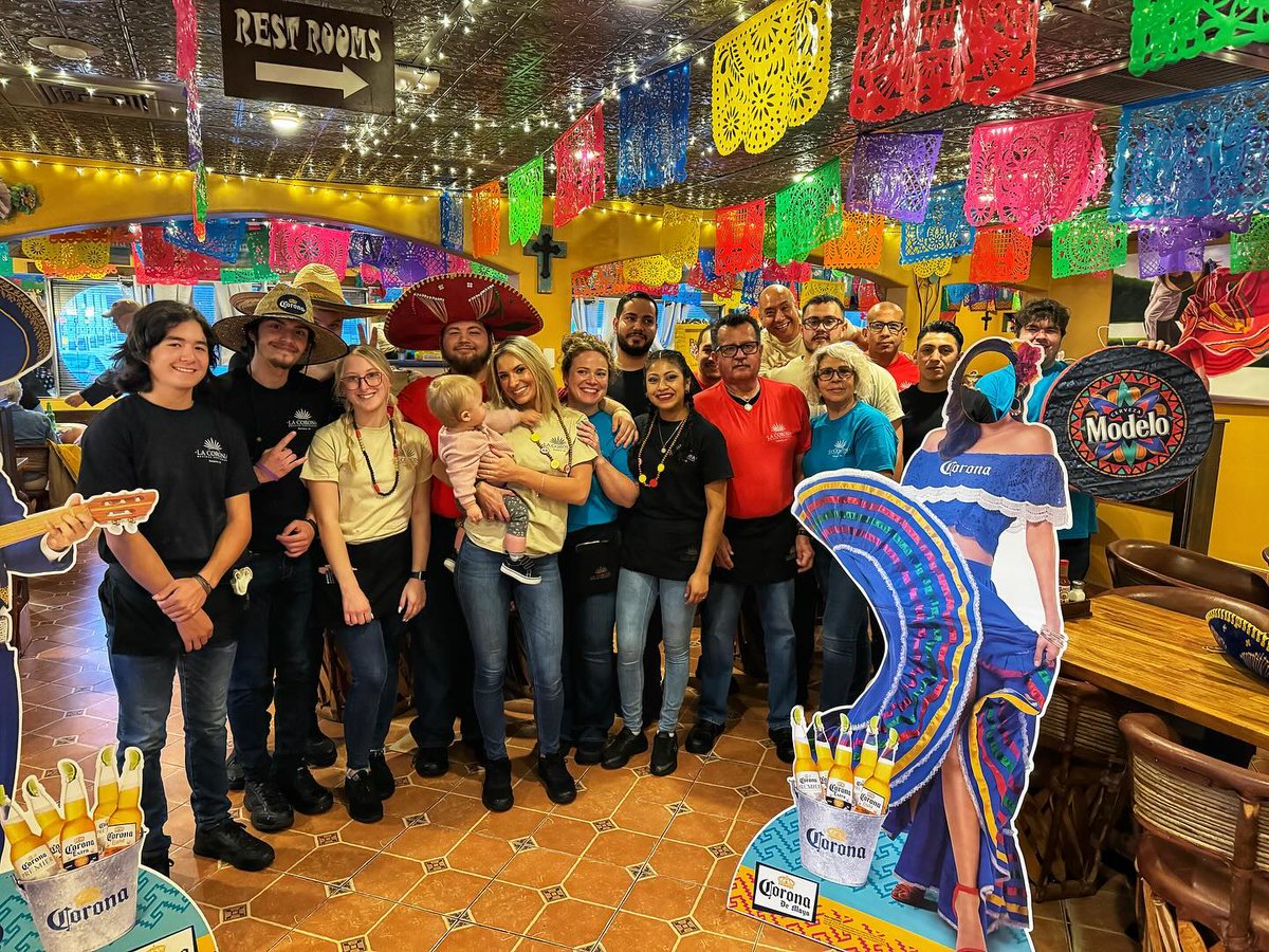 🎉Thank You for Celebrating Cinco de Mayo with Us🎉

We want to extend a huge #gracias to all our amazing customers who joined us in celebrating Cinco de Mayo! Your energy and enthusiasm made it an unforgettable fiesta at our restaurant

#LaCoronaMR #MexicanRestaurant #ThankYou