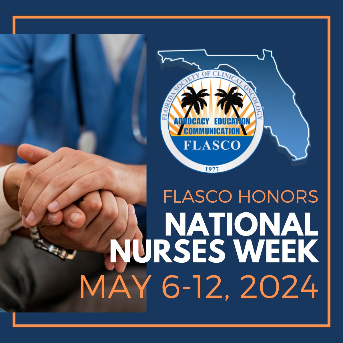 #FLASCO is honored to celebrate the heartbeat of healthcare this #NationalNursesWeek 💙 From the frontlines to the bedside, FLASCO nurses embody compassion and dedication. To all the dedicated nurses in Florida and beyond, thank you for your unwavering commitment to cancer care.