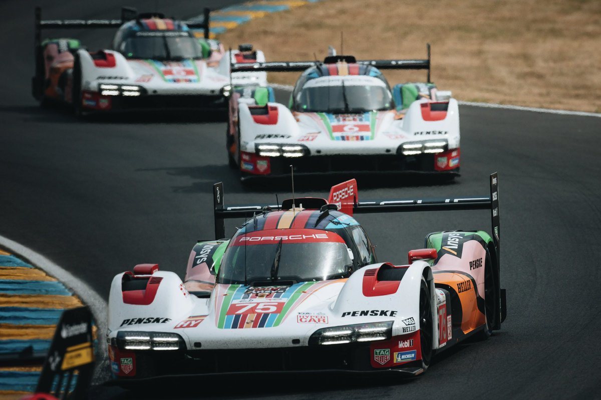 The lineup is set. The @24hoursoflemans is just over a month away, and the Porsche Penske Motorsport team is ready to make its return. Read more: bit.ly/4brAcVO