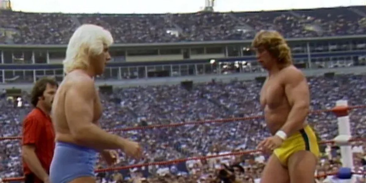 40 years ago today.

WCCW’s 1st David Von Erich Memorial: Parade of Champions at Texas Stadium in front of over 32,000.

Kerry Von Erich defeated Ric Flair for the NWA World Heavyweight Championship and became the first Von Erich to win the belt.