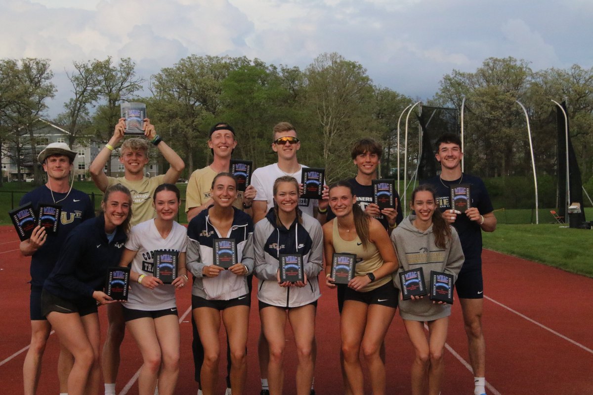 14 Conference Champions highlights Track and Field at the WHAC Championship. cugoldeneagles.com/news/2024/5/6/… #TogetherweSOAR