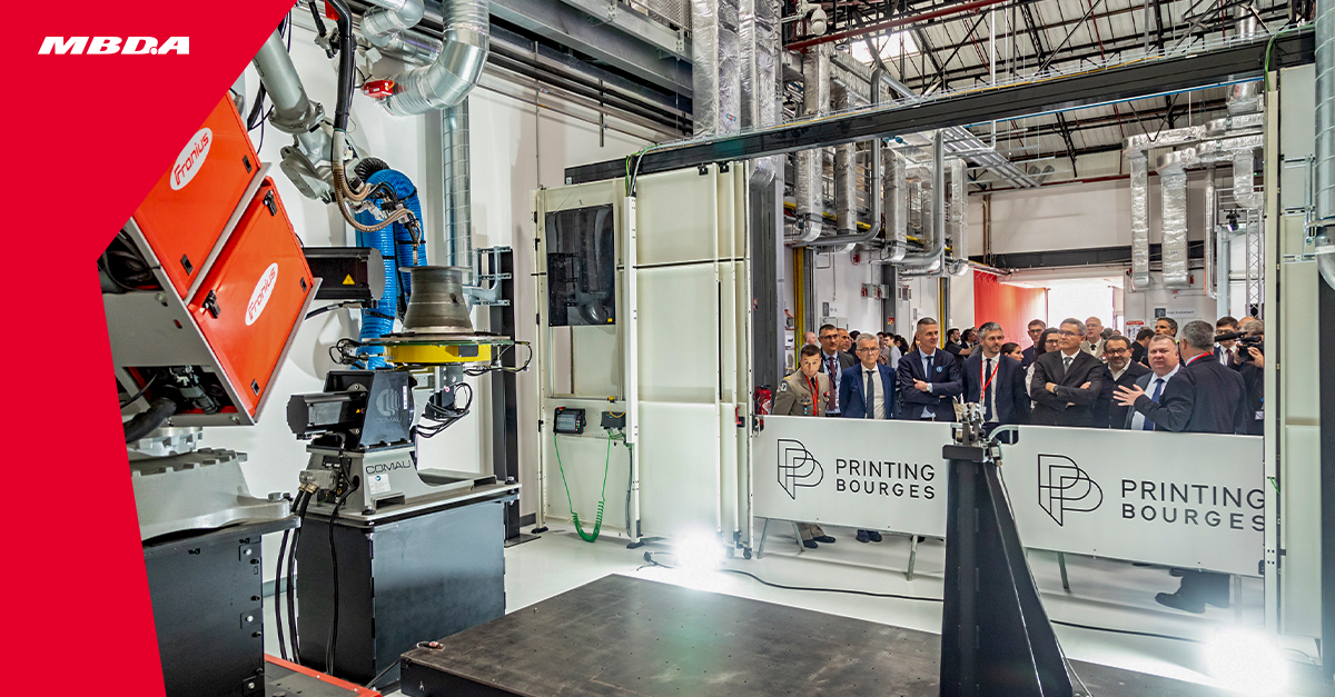 MBDAFrance's tweet image. Aujourd’hui, MBDA inaugure le Printing Bourges avec ses partenaires CETIM et @KNDS_France, une plateforme collaborative de #fabricationadditive unique en France pour les secteurs de la #défense et de l’aéronautique afin de créer e filière industrielle souveraine et pérenne.