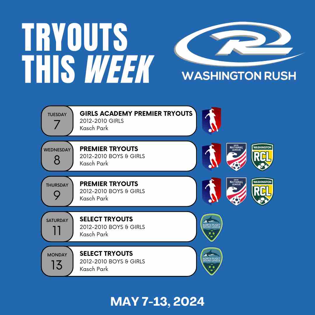 Exciting week for 2012-2010 players here at Washington Rush! Check out all the options we have to offer at washingtonrush.com