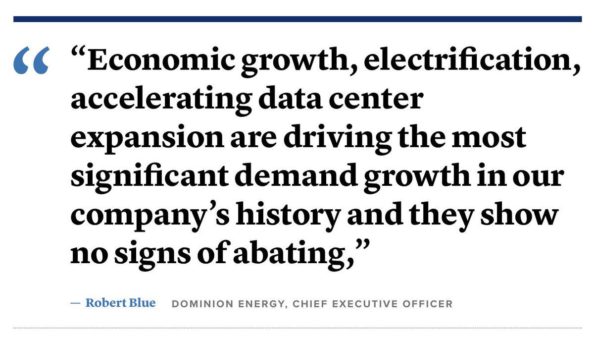 'Natural gas is expected to supply 60% of the power demand growth from AI and data centers. Gas demand could increase by 10 bcf/d by 2030, a 28% increase over the 35 bcf/d that is currently consumed for electricity generation in the US.' cnbc.com/2024/05/05/ai-…
