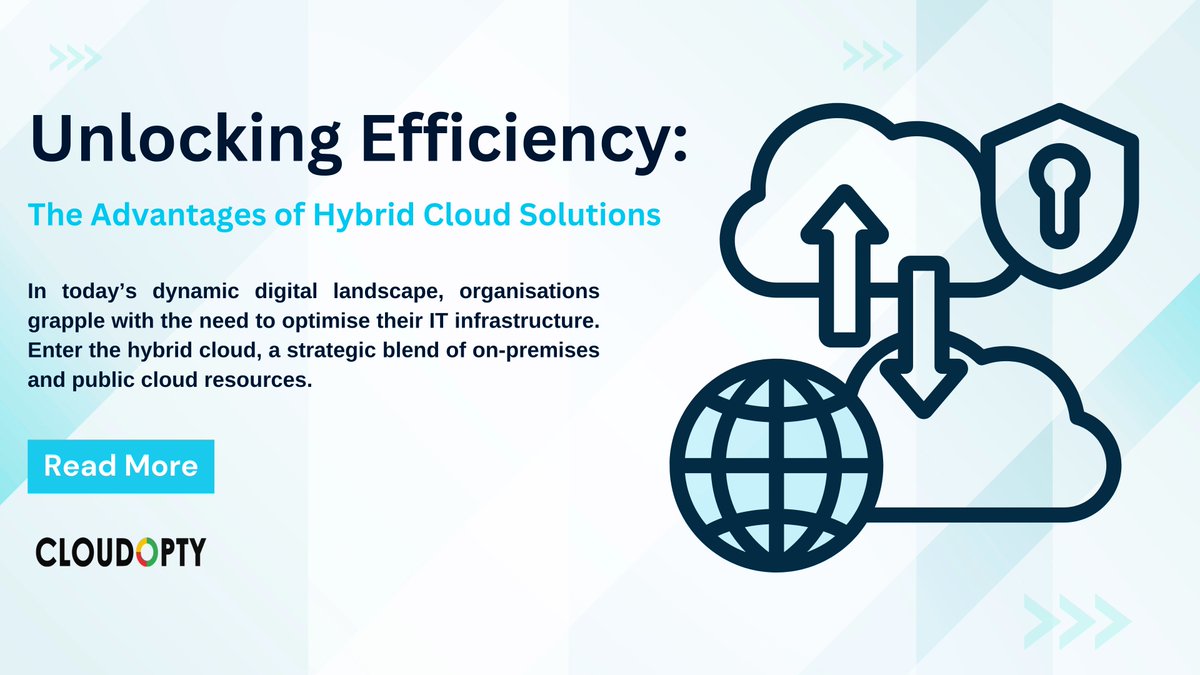 In today’s dynamic digital landscape, organizations grapple with the need to optimize their IT infrastructure. Enter the hybrid cloud, a strategic blend of on-premises and public cloud resources. cloudopty.com/unlocking-effi… #article #blog #CloudOpty #cloudcomputing #hybridcloud
