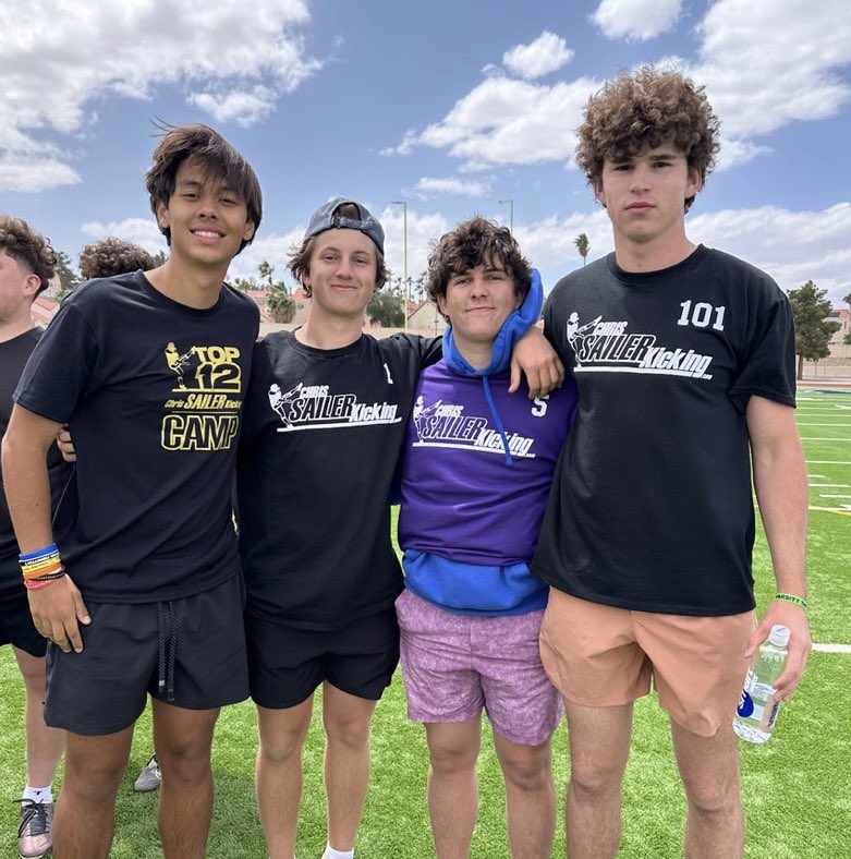 Was at Chris Sailer’s Vegas Camp. 1 of 6 players out of 200 in whole camp to make finals for both field goal and punt In Punt finals: -Made top 6 out of around 40 finalists -Lost in second to last round to a transfer portal punter, who was the overall punt champion Charting: