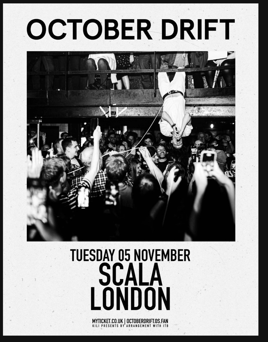 Look what just hit my inbox! @octoberdrift at Scala London in November - set your reminders for tickets. Not to be missed. Get in!