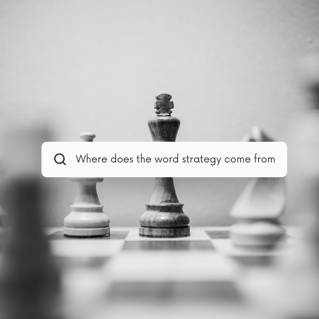 🧵Where does the word ‘strategy’ come from?

Strategy originates from the Greek word 'strategos' which literally means 'the general's art.' 

#strategy #strategicleadership #leadership
