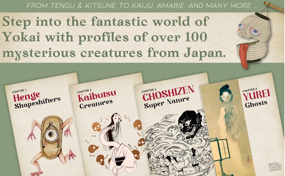 Since the Meiji period when scholars started researching yokai, one of the big questions has been categorization. For the ULTIMATE GUIDE TO JAPANESE YOKAI I with with these four, as proposed by Shigeru Mizuki. (And look at that pretty art by @yoshisquared ) @TuttleBooks