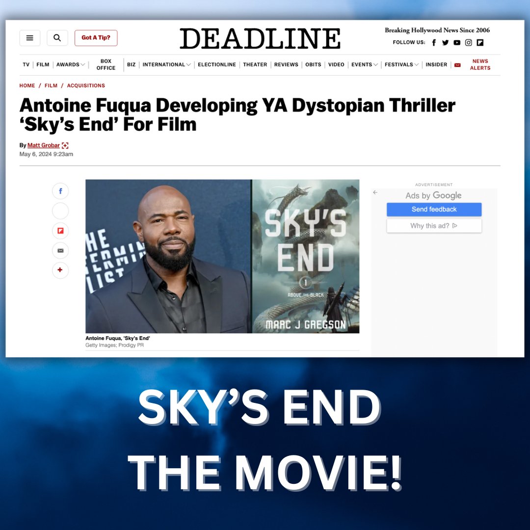 Get your popcorn ready! SKY'S END THE MOVIE! Who would you cast for your favorite characters?