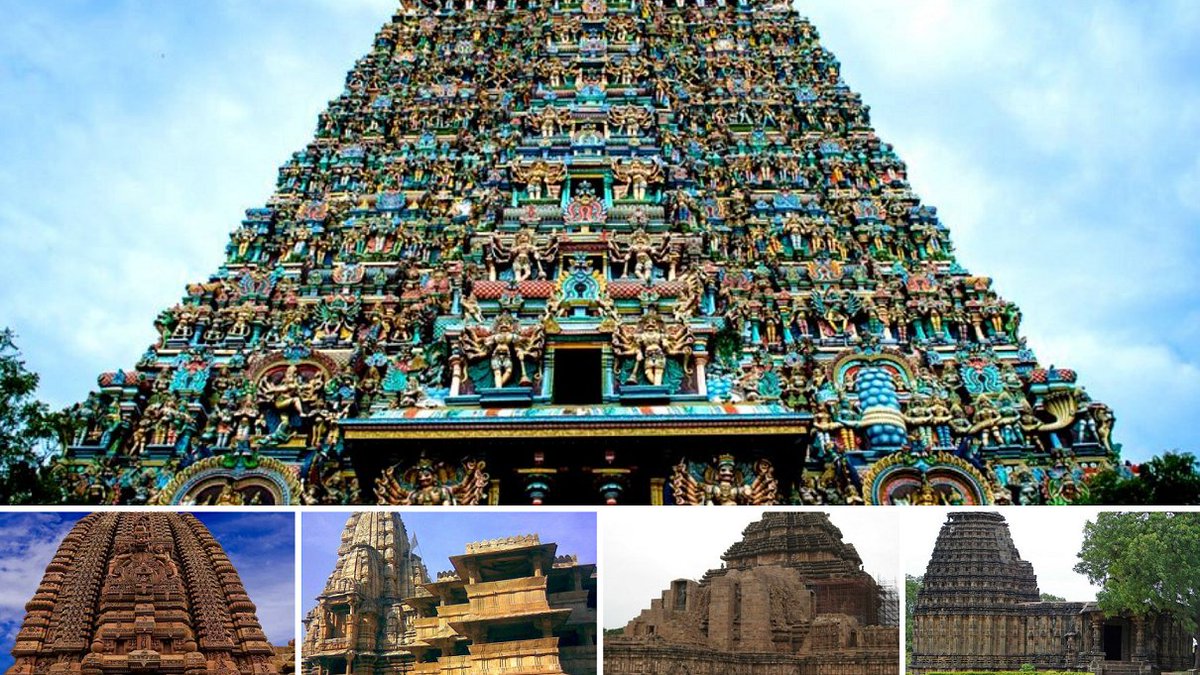 Astonishing Temple Architectures Part 1:

In our history textbooks, India is often depicted as a not so interesting place where nothing much of importance had happened & people didnt have a scientific bend of mind.

Here is an example to prove this wrong: ...1/n