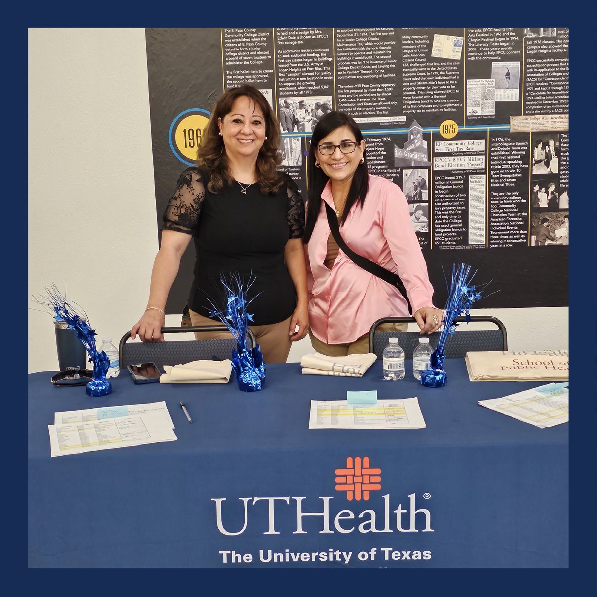 Check out the fantastic vibes and appreciation at the CHW Appreciation and Self-Care Event, hosted by #TEPHI and UTHealth Houston School of Public Health El Paso! The event featured engaging presentations and activities promoting health and well-being! #CHW #promotores