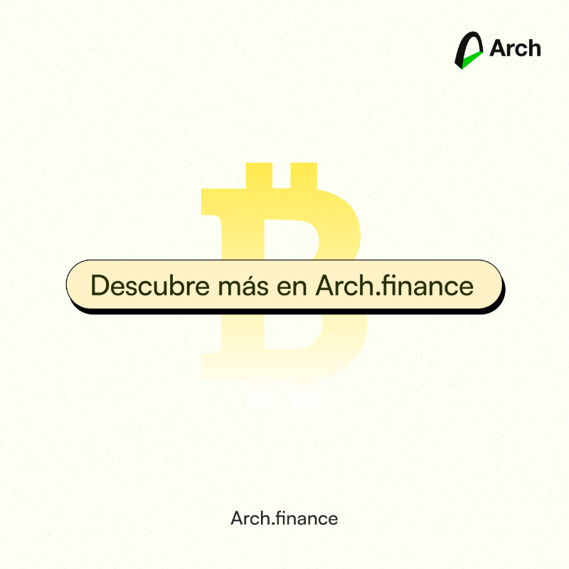 Arch_Finance_ES's tweet photo. Conoce Bitcoin+, una forma de inteligende de invertir.

Bitcoin+ hace trabajar tus ahorros en bitcoin para maximizar el retorno de tu inversión, a través de estrategias de rendimiento en finanzas descentralizadas y con administración conservadora. ¡Comienza ahora!