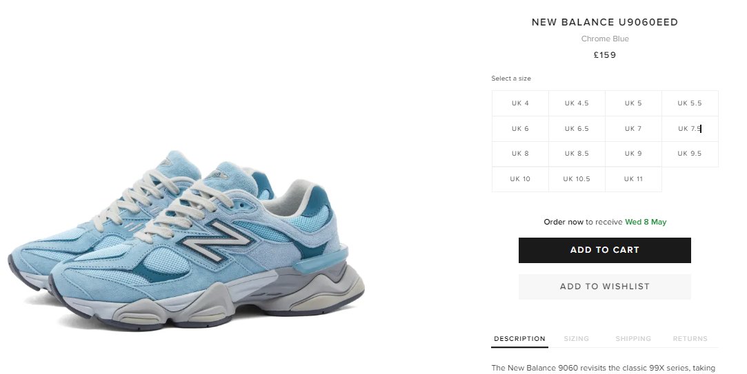 AD: New Balance 9060 'Chrome Blue' on END
UK:bit.ly/3Wugbt9
EU:bit.ly/3wcFA04
US:bit.ly/3y60Vsp