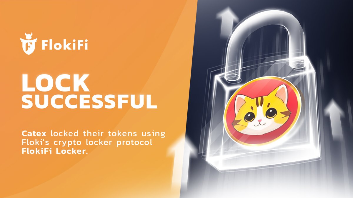 Catex has securely locked over $4 million worth of $CATEX tokens using #Floki's innovative crypto locker protocol, #FlokiFi Locker! @catextoken is a memecoin inspired by the Japanese lucky cat, Maneki-Neko. $FLOKI continues to experience an impressive level of adoption for its…