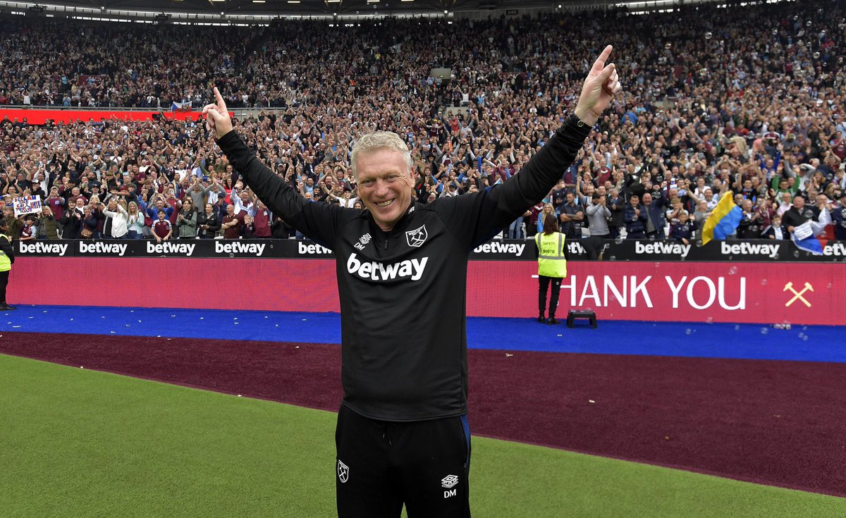 Best West Ham manager in my lifetime. Brought belief and fun back into supporting this team. A belief that we could beat anyone on our day. The European trophy, the European nights.

Thank you David Moyes.

#ThankYouMoyes