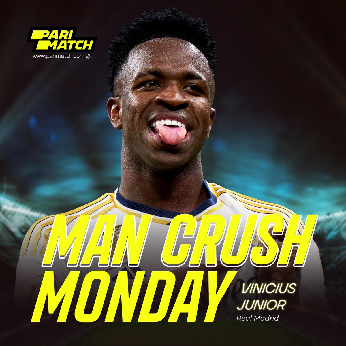 Turning heads and stealing hearts: Vinicius Junior, our ultimate #MCM 🪄

#ManCrushMonday #betwiththebest 
#boostedodds #promo #games #offers #bonus #monday