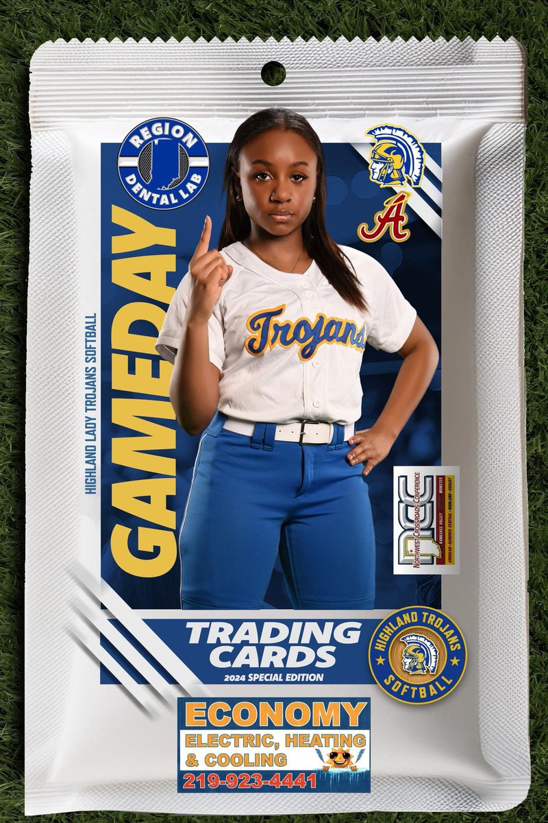 GameDay! The Highland Lady Trojans take on the Andrean Lady 59ers in a big conference matchup tonight at 4:30pm!

🥎Trojans vs 59ers🥎
🥎@ANDREAN HIGH SCHOOL🥎

GameDay Graphic provided by CineMagic Sportsline