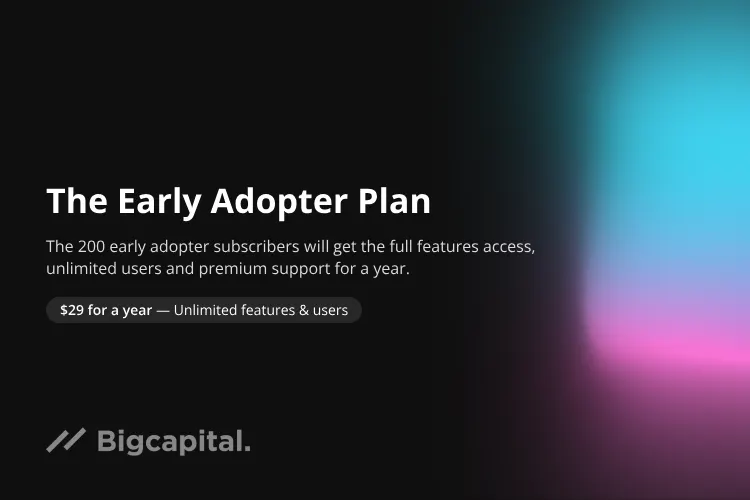 BigcapitalHQ's tweet photo. We're super excited today to announce the early adopter plan for Bigcapital Cloud, to attract the first group of beta users who are willing to collaborate and refine the product. 🎉🎉🎉

Details ➡️ https://t.co/dRdJxHdtEg https://t.co/GgKLwK7CAJ