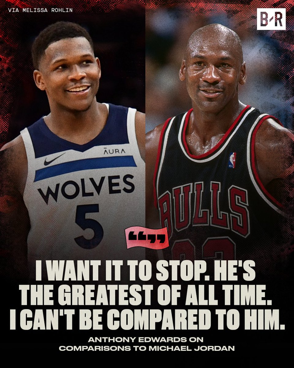 Ant wants the MJ comparisons to stop 👀 (via @melissarohlin)