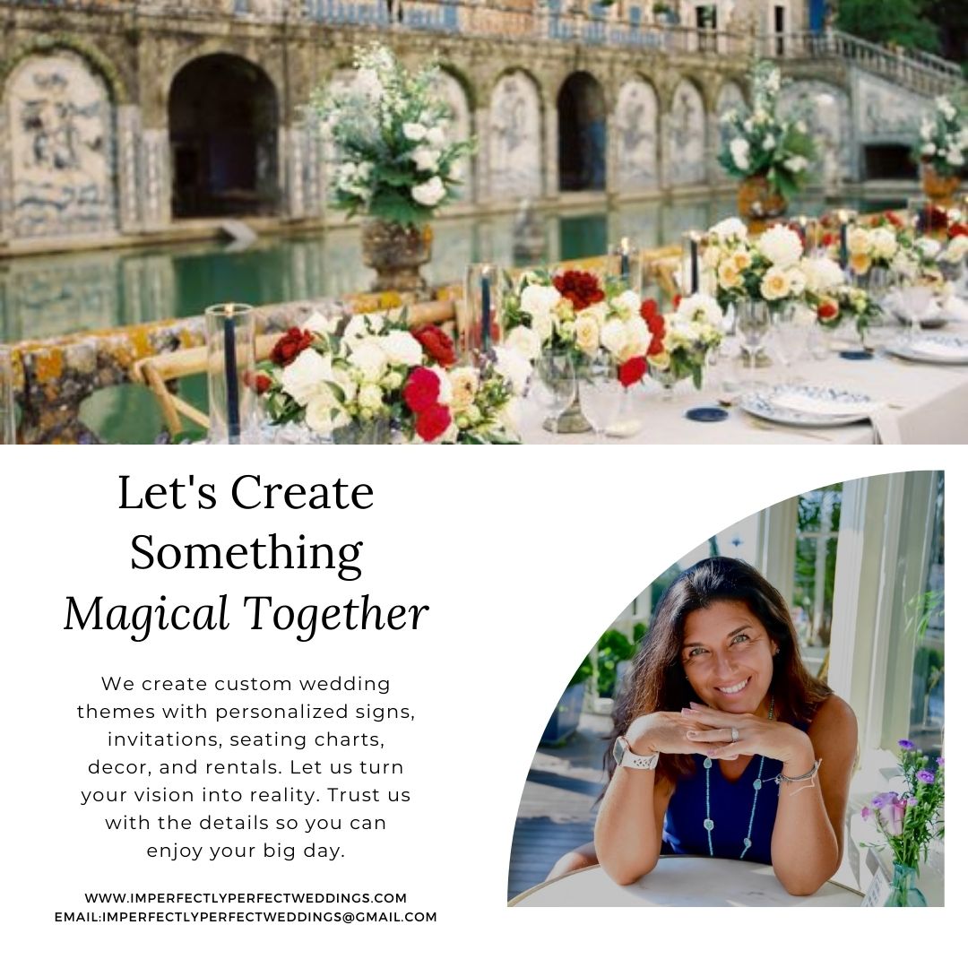 I am here to bring your dream wedding to life. Let's work together to create a magical and unforgettable day that exceeds all your expectations. Contact me today to begin planning the wedding of your dreams! #dreamwedding #weddingplanner #unforgettableday