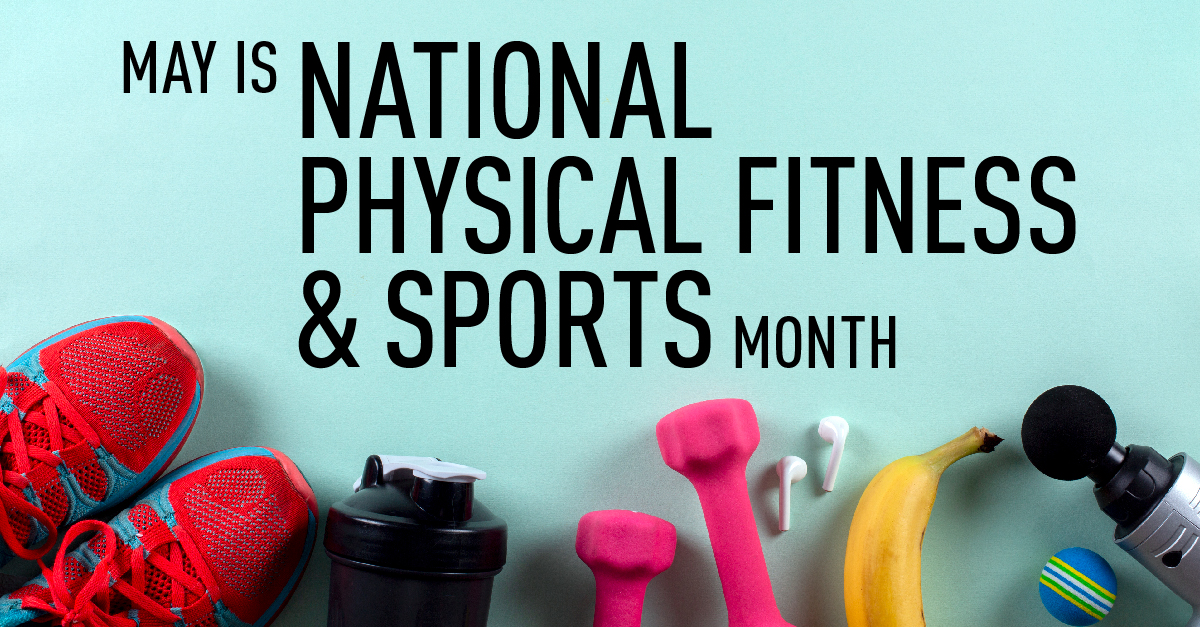 It's National Physical Fitness and Sports Month! 🤾🏋️🏄 This May, explore the our Sports Nutrition resources to assist your patients or clients no matter their age or fitness level: sm.eatright.org/PROsports #eatrightPRO #NPFSM #MoveinMay