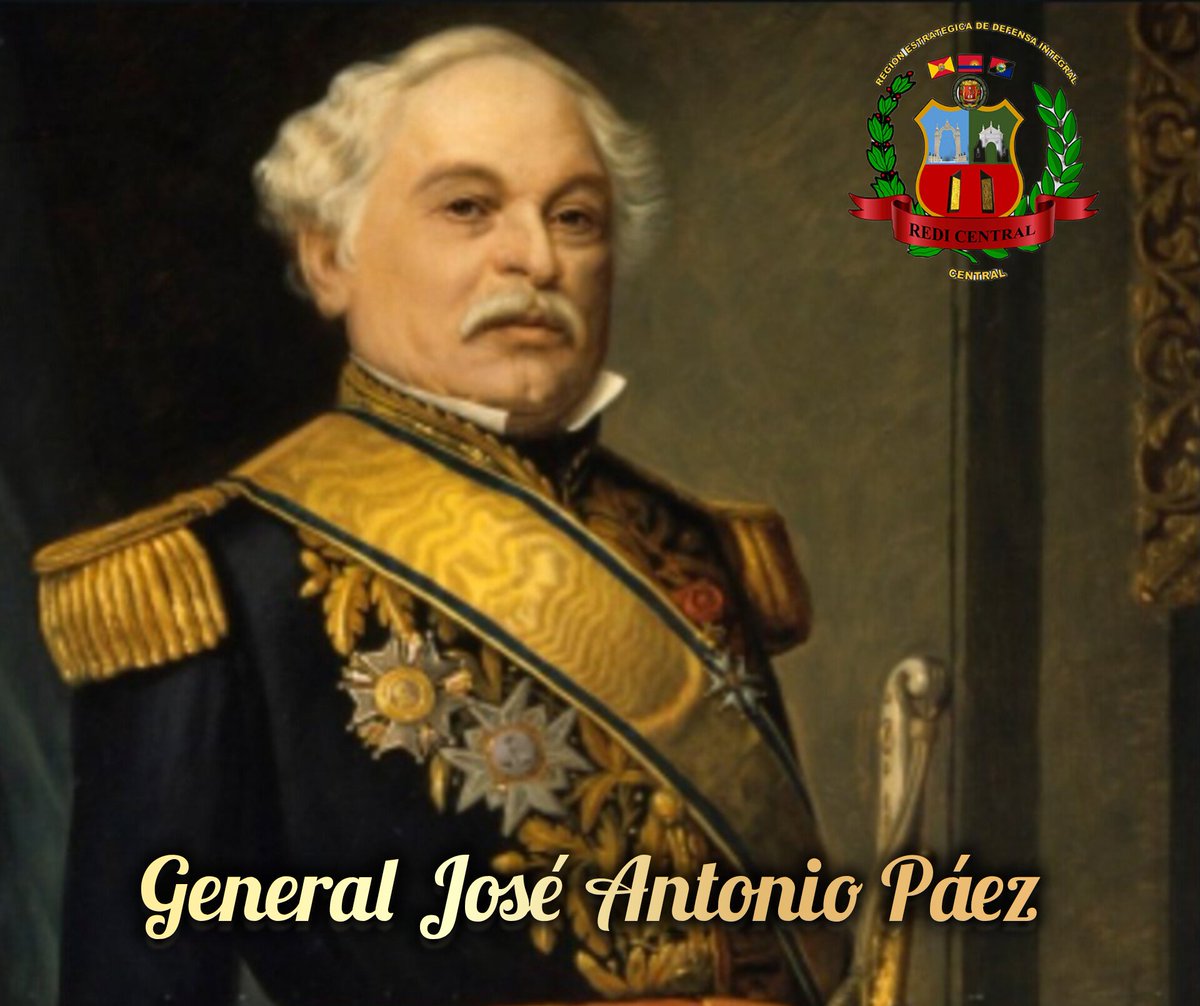 #06May #FANB ¡151 años de la siembra de José Antonio Páez!, prócer de la independencia, conocido como 'el león de payara y centauro de los llanos'.🇻🇪