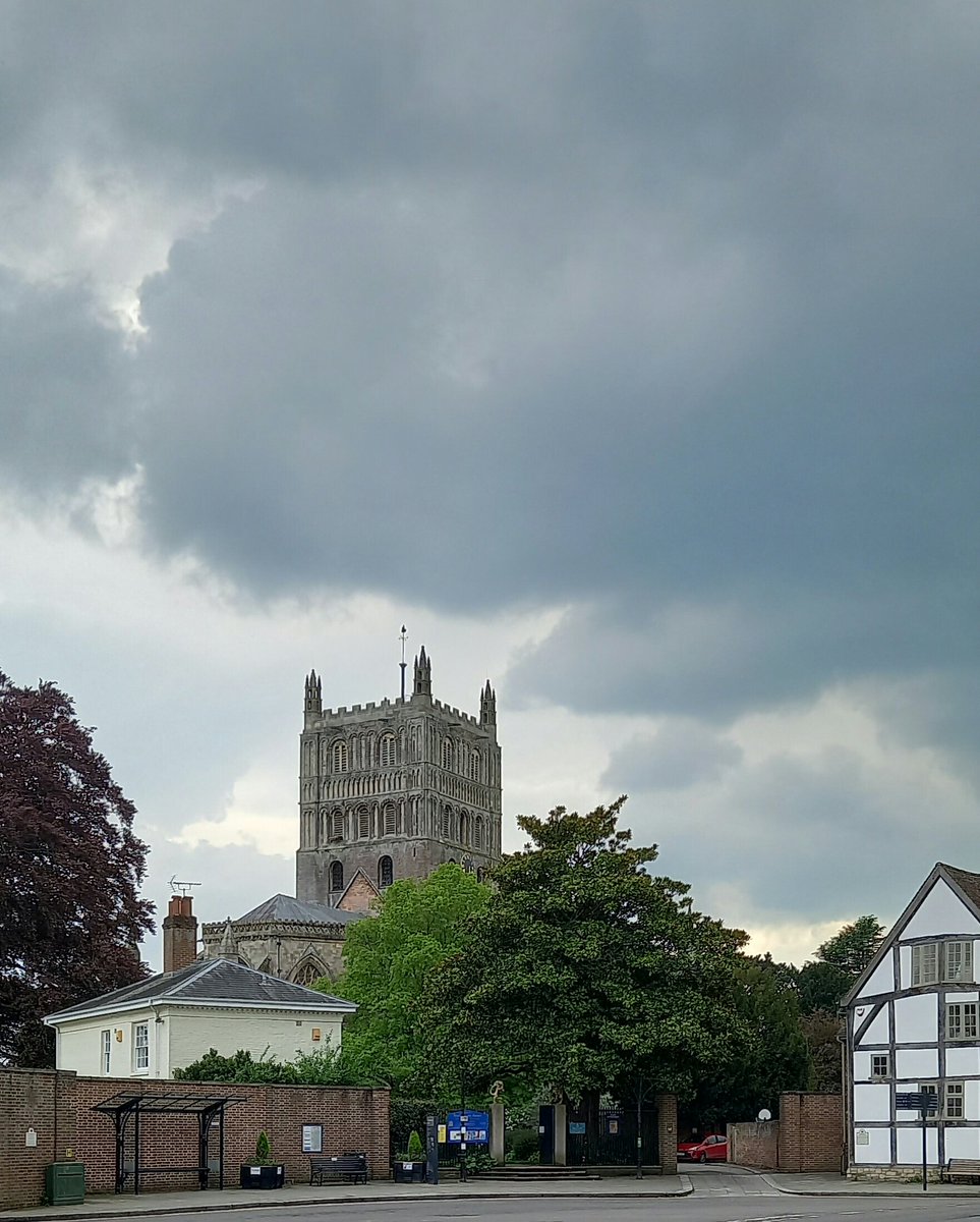 Nice view today in Tewkesbury.