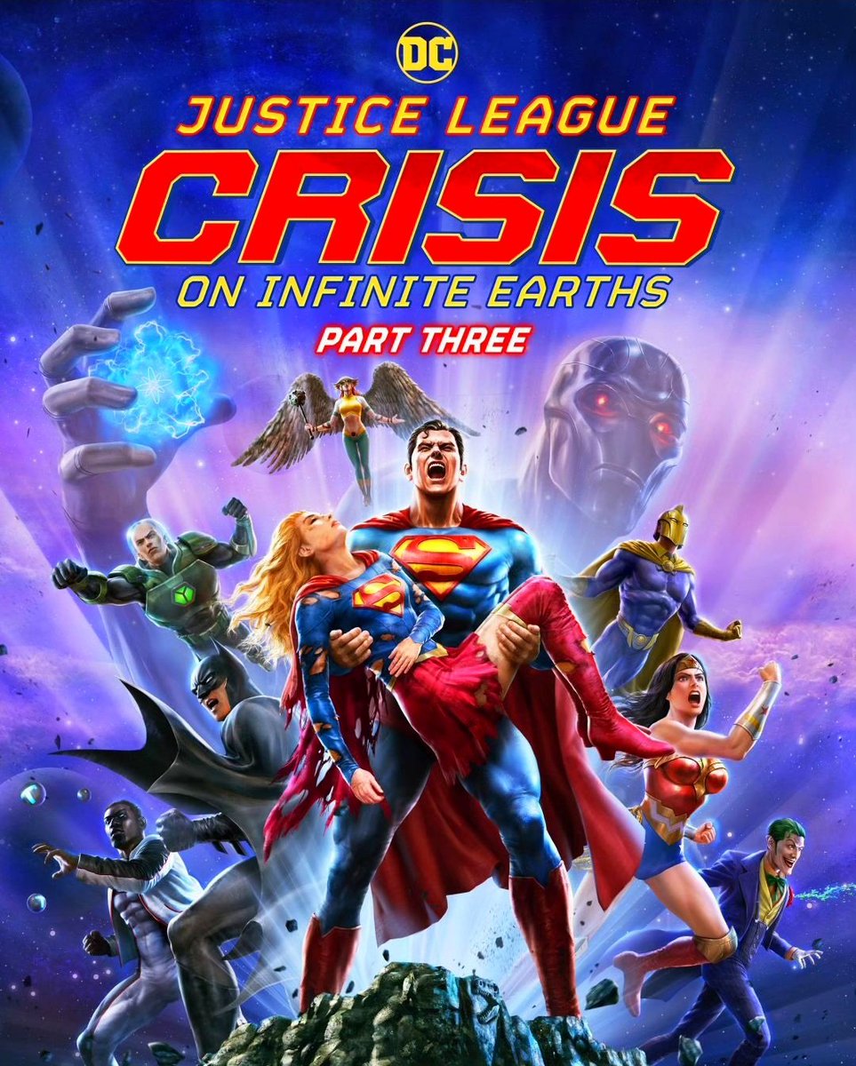 Justice League: Crisis on Infinite Earths 
Part 3 Official Poster‼️

Rate it from 1-10⬇️⬇️⬇️

#superman #supergirl #crisis