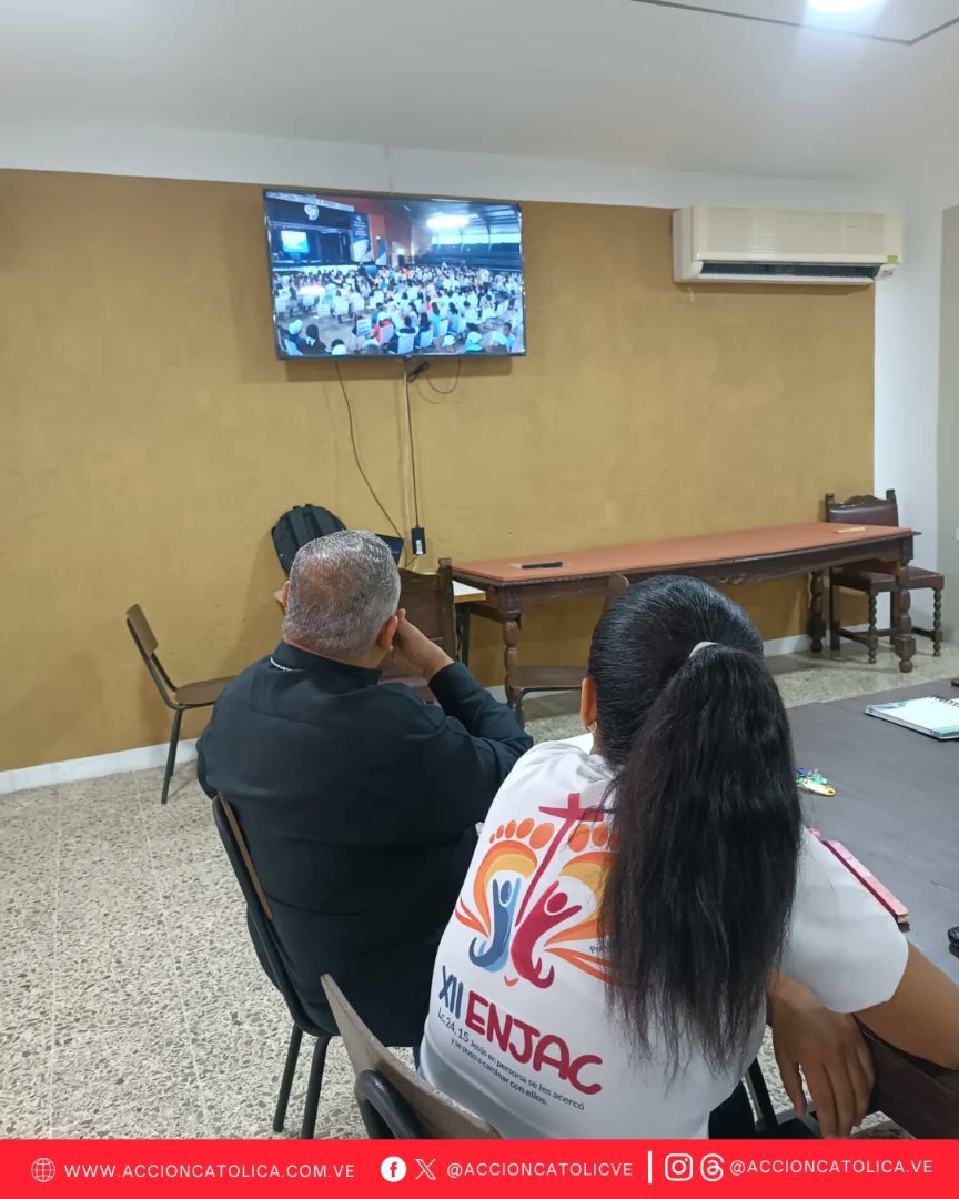 Reunión Provincial 🙌

El sábado pasado se llevó a cabo la reunión con Mons. Víctor Hugo Basabe para iniciar con los preparativos para el próximo XIII Encuentro Nacional de Jóvenes de Acción Católica 🫂 

 #XIIIENJAC #XIIIENJAC2024 #ACdeVzla #AccionCatolica