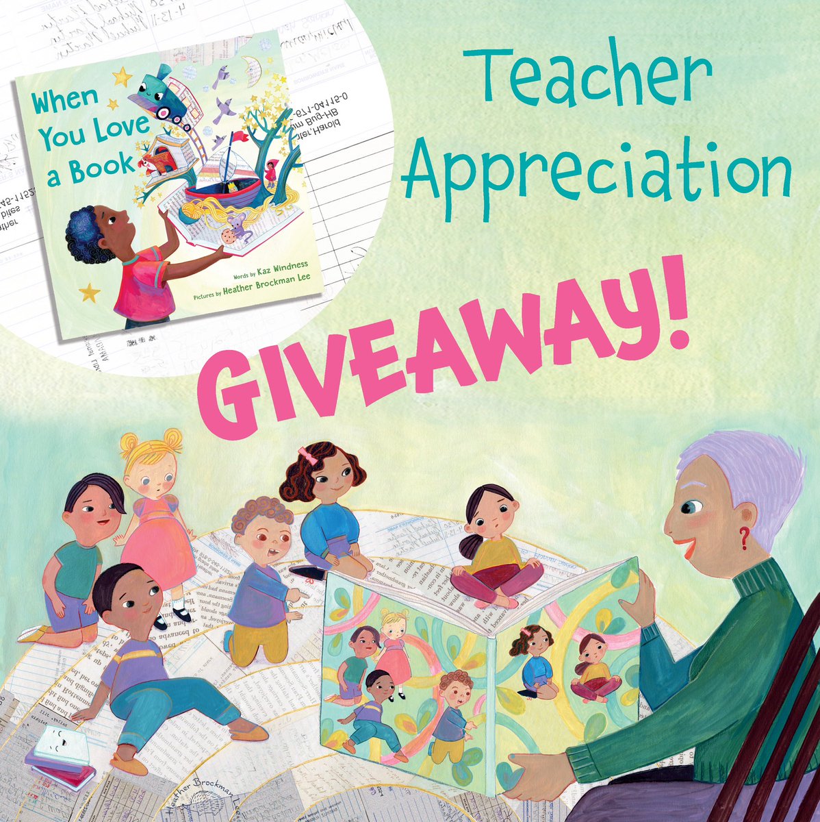 When you love a teacher- We do! so for teacher appreciation week we will #giveaway a copy of our new book, signed by both @KWindness and me, to a wonderful teacher! To enter Like, Share and Comment. Not a teacher? Please tag your favorite teachers here! #TeacherAppreciationWeek